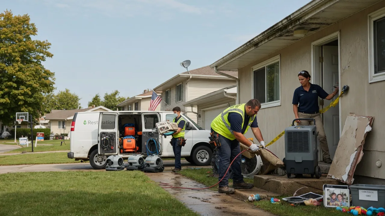 Water Damage Restoration in Aquashicola, PA near me